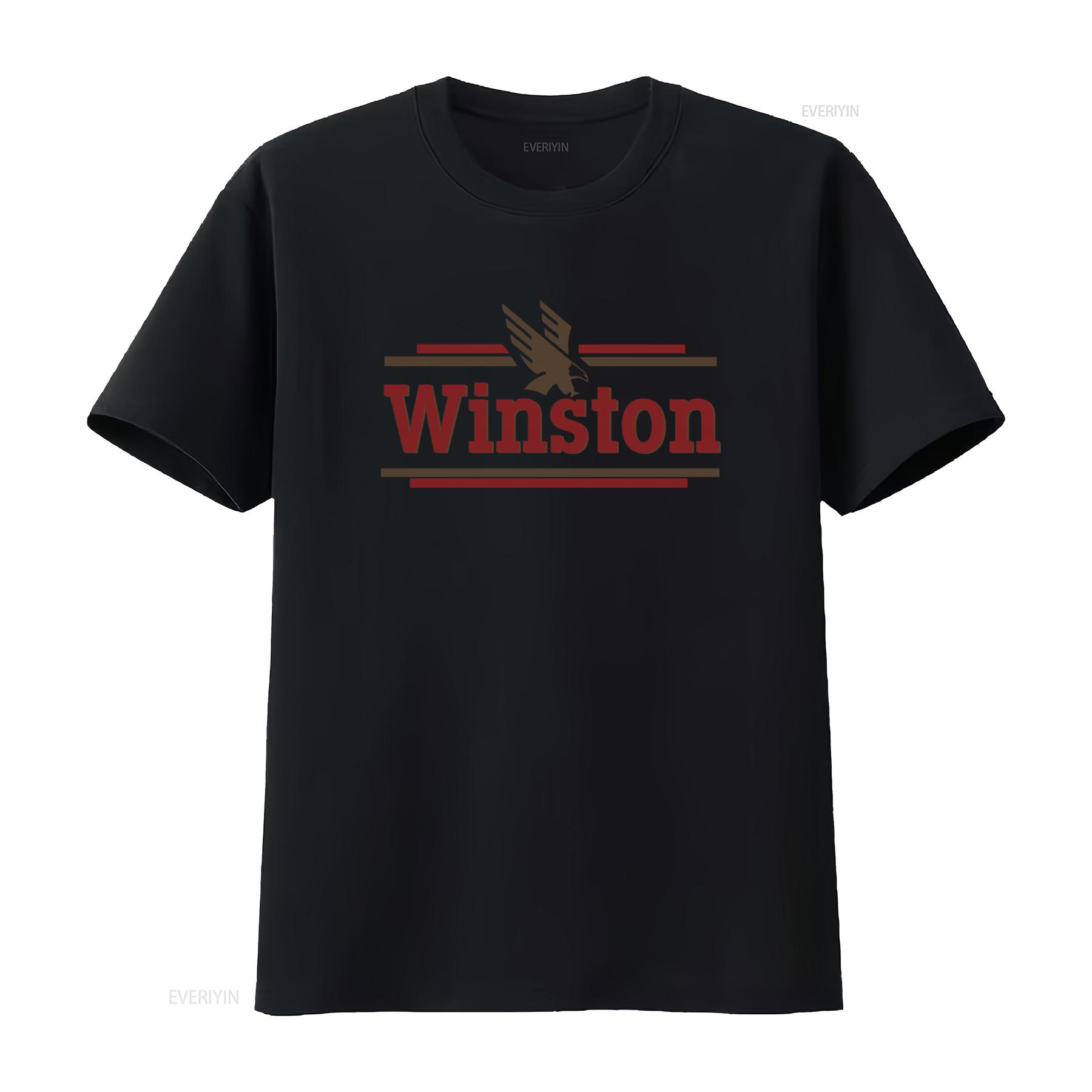 

Vintage 1990s Winston Select Cigarettes Promotional Pocket T shirt Summer 92 Design Eagle Logo vintage Washed Casual homme 4XL
