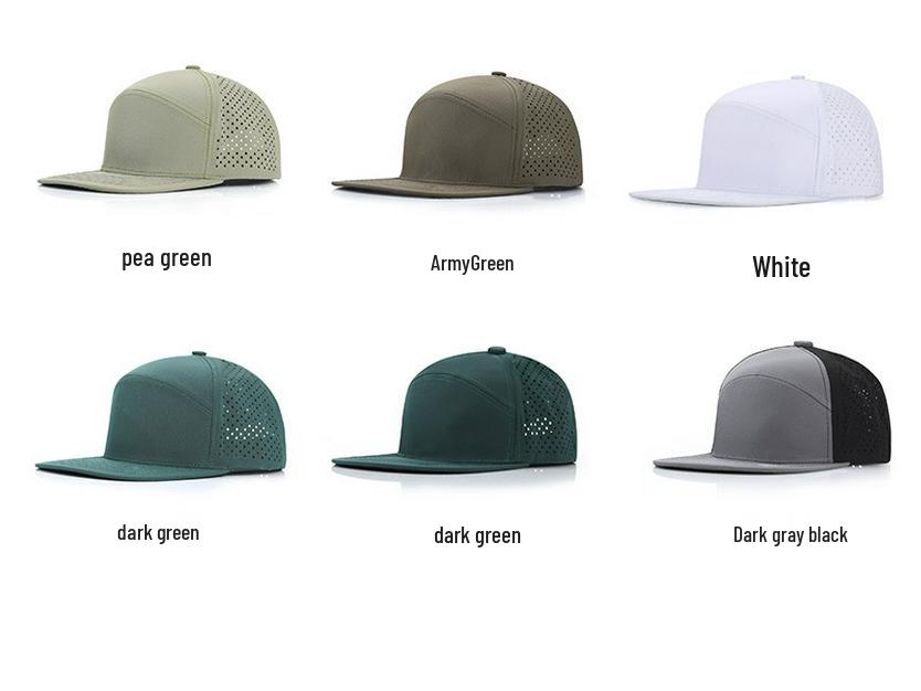 Unisex Quick-Dry Breathable Mesh Duckbill Cap - Custom Logo, Water-Repellent