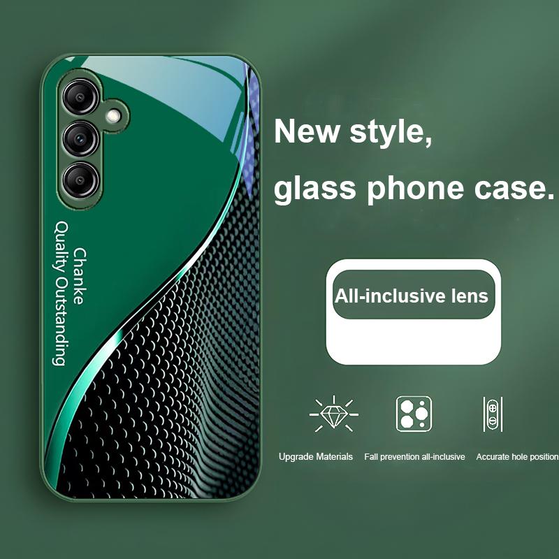 Glass Phone Case For Samsung Galaxy A01 A02 A03 Core A04 A14 4G A13 A54 A34 31 20 25 23 22 5G S21 Ultra S20 Quality Outstanding