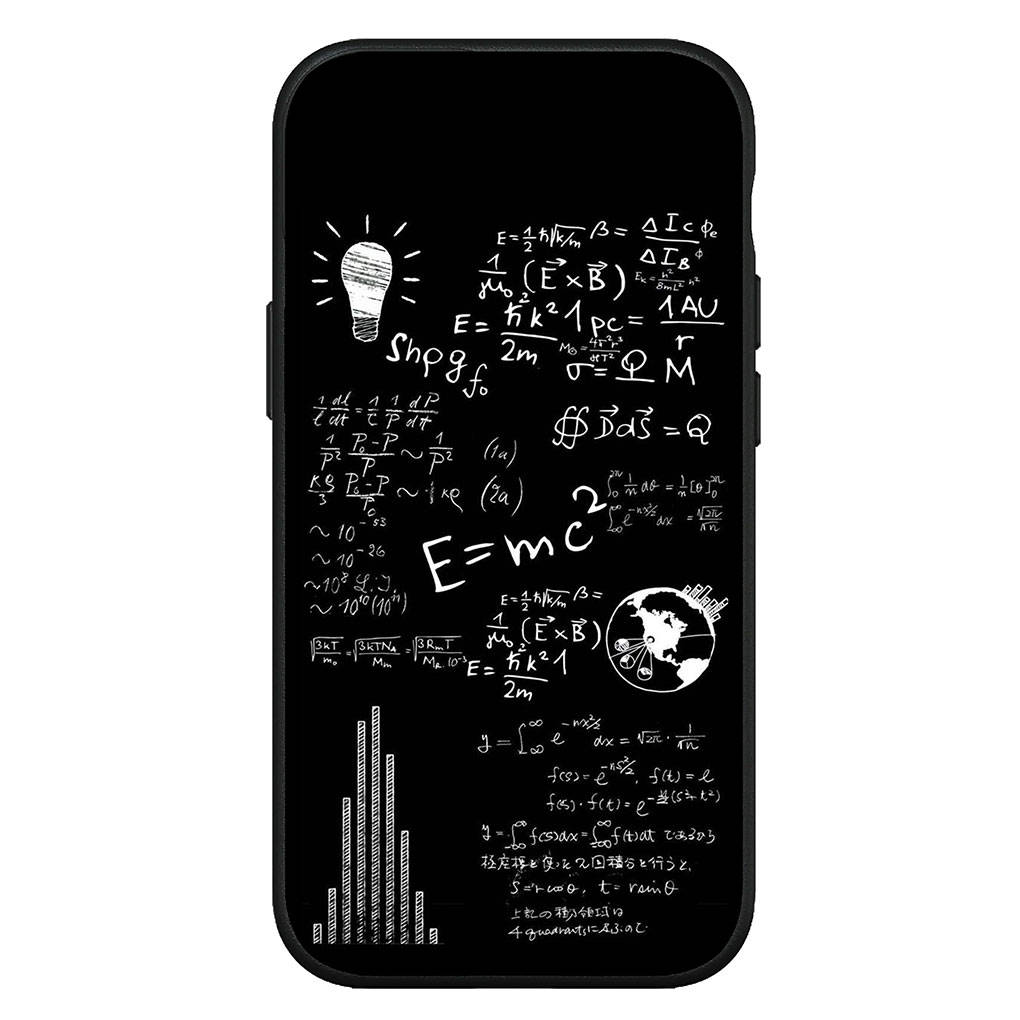 For iPhone 16 15 Xiaomi Redmi Note 14 13 12 11 Pro Max X 8 16e Samsung Galaxy S25 S24 S23 Moto OPPO Huawei Chemical Maths Equation Formula Phone Case