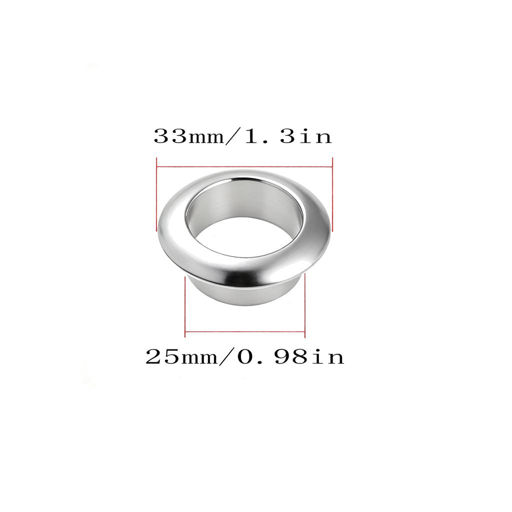 Zinc Alloy Computer Desk Cable Grommet Electric Wire Hole Cover Cabinet Vent Decorative Plug Cable Outlet Port Furniture Hardware