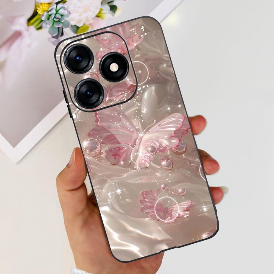 For Tecno Spark 10 10c 10 Pro Phone Case Spark10 KI5k KI5m KI5q KI7 Back Cover Soft Transparent TPU Slim Funda Dragon Astronaut