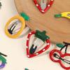20PCS Bright Color Fruit Hair Clip Fruit Shapes Apple Side Clip BB Hair Clips  Daily Styling