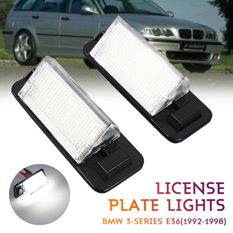 e36 license plate light