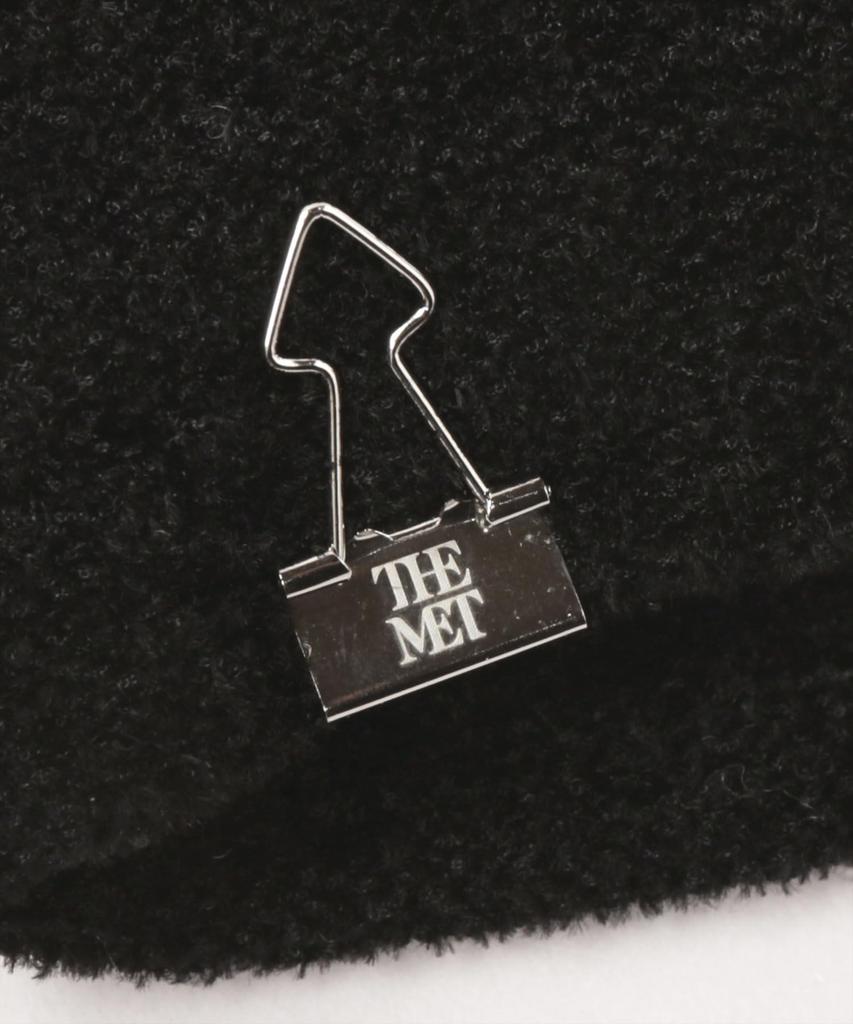 [Kashira] THE MET CLASSIC LOGO KNIT CAP