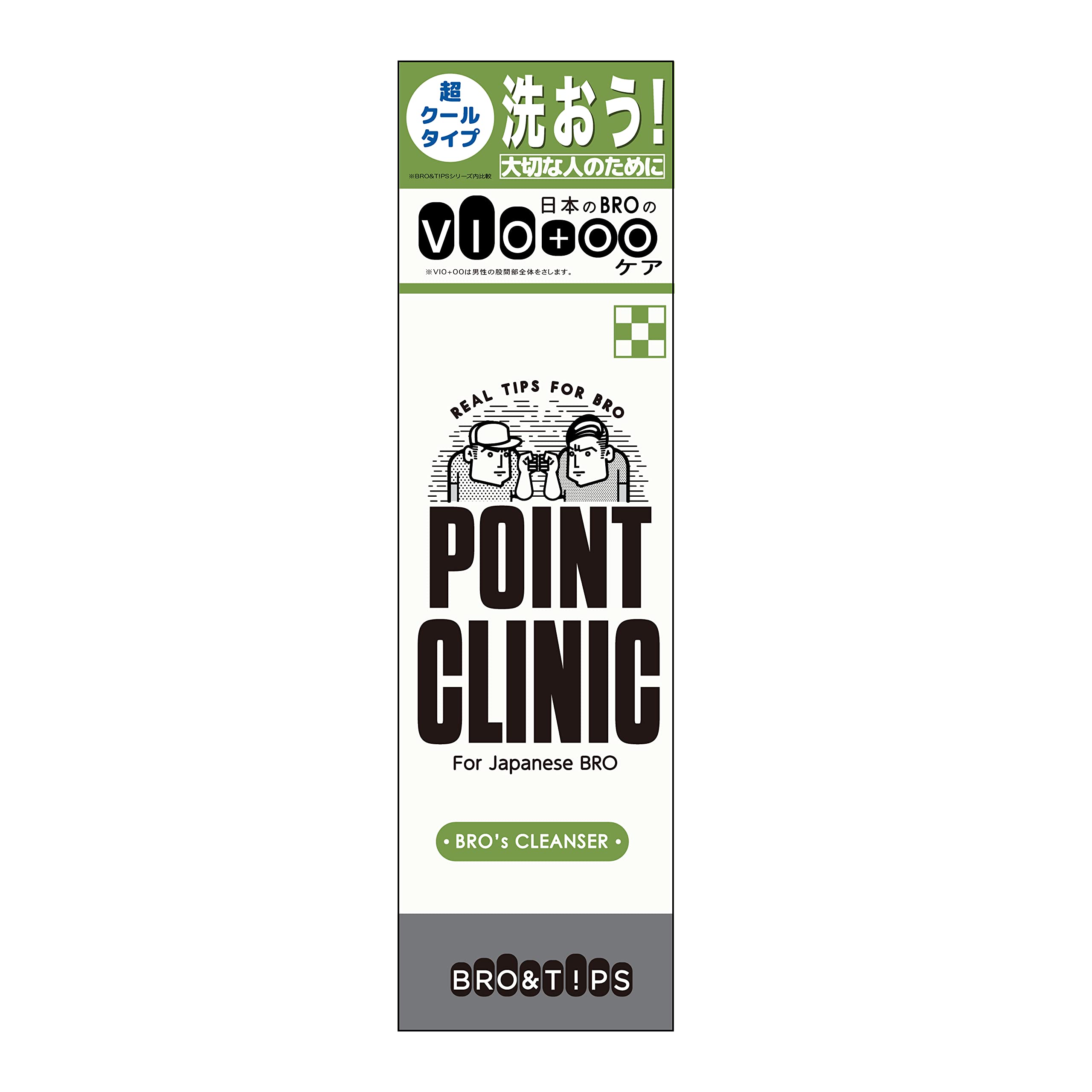 Bro&tips POINT CLINIC (150ml) Men s Intimate Area Wash