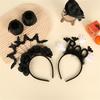 Halloween Party Headband, Children's Cute Hat Headband, Flower Decoration Headband, Witch Hat,  Hair Accessory