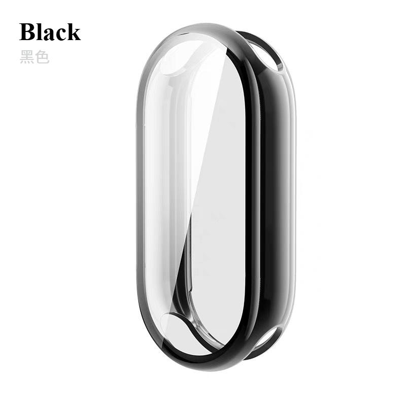 TPU Hülle für Xiaomi Smart Band 10 9 8 NFC Weicher Bildschirmschutz Rahmen Bumper für Xiaomi Mi Band 10 Keramik Mi Band 9 8 Abdeckung Schale