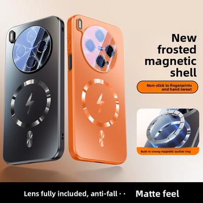 For VIVO X300 Ultra Case Hard Plating Magnetic Wireless Charging Protective Back Cover For VIVO X300 Pro X300S X300Ultra Shell