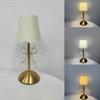 Dimmable LED Desk Lamp Rechargeable Decorative Bedside Light Bowknot Table Lamp Bedroom Decoration