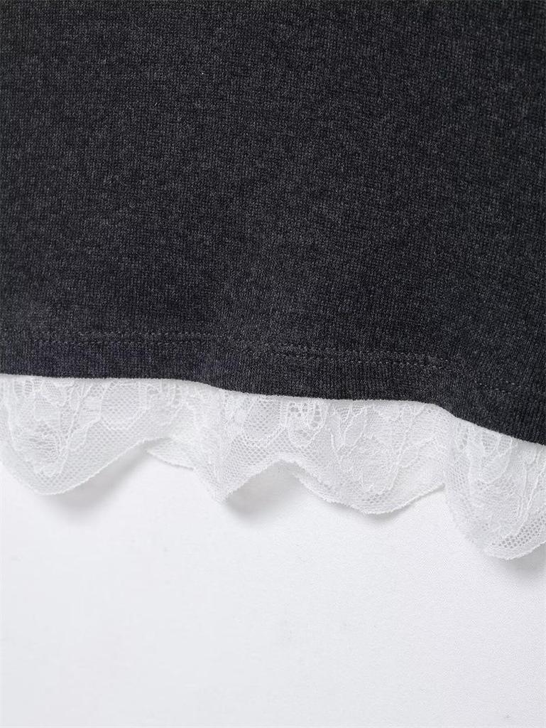 European American Style 2025 Fashion Lace Camisole Top for Women