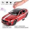 1/24 Scale M8 Toy Car, Alloy Diecast Race Collectible Pull Back Model Car with Sound and Light Toy Vehicle for Boys Gift