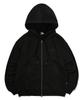 Urbanage Daily Standard Zip-Up Hoodie Black
