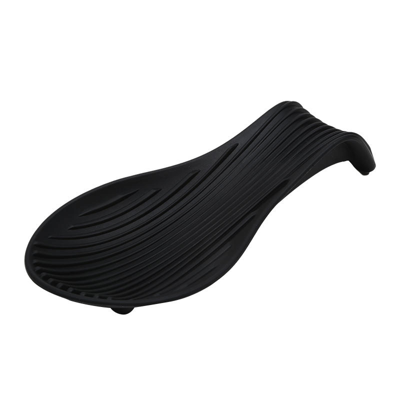 Silicone Spoon Holder Kitchen Spoon Rest Utensil Heat Resistant Storage Shelves Kitchen Cooking Tools Kitchen Accessories