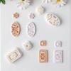 Cartoon Bohemian Flower Polymer Clay Earring Molds Lightweight Plastic Craft Tools For Kids Creative Projects