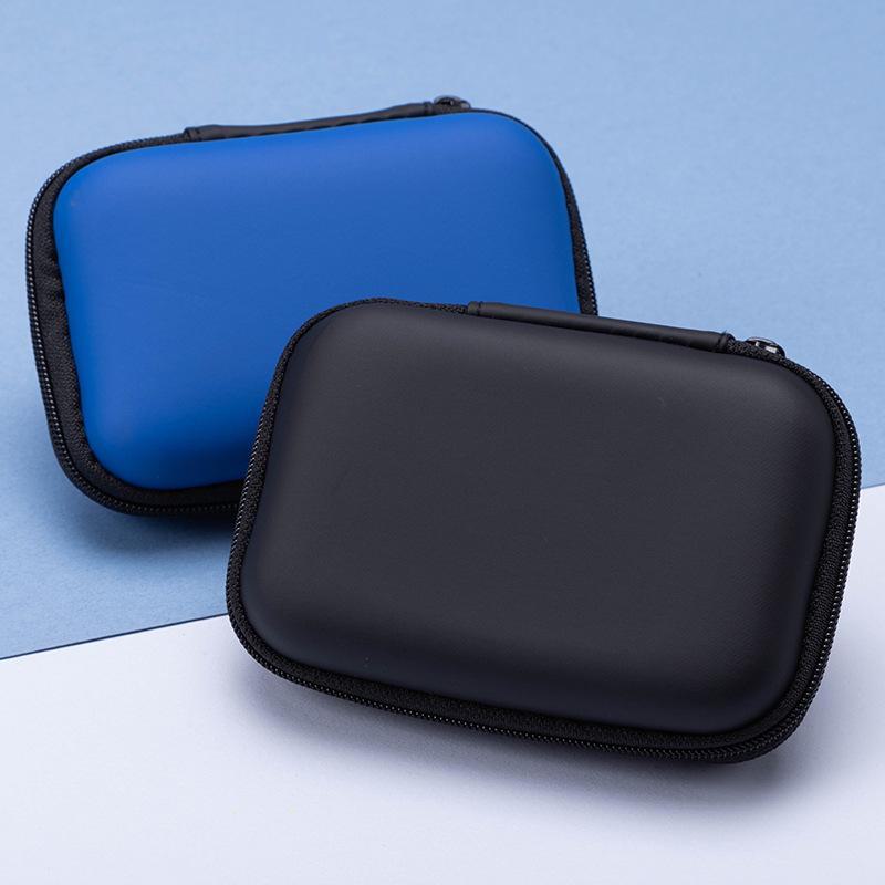 Eva Zipper Bag for Earphones, Chargers, and 3C Digital Accessories