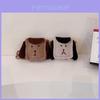 Adorable Korean Style Handwoven Dog Bag For Kids In Cream White And Khaki Ideal For Kindergarten Accessories