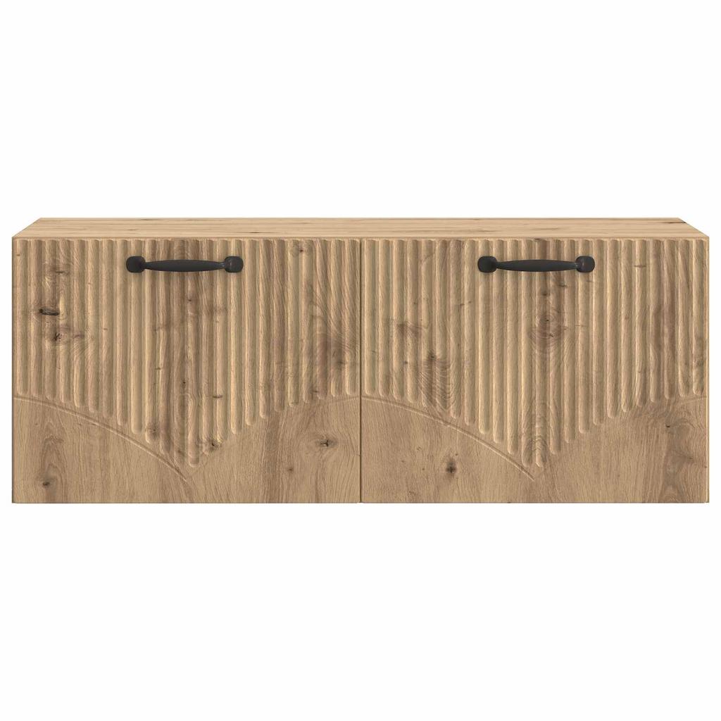 Wall Mounted TV Cabinet Artisan Oak 78.5 x 31 x 30 cm