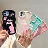 Big Wave Edge Miękki silikonowy materiał Macaron Etui na telefon Odporne na wstrząsy Ochronne gumowe etui na iPhone'a Samsunga Huawei Honor Xiaomi Redmi OnePlus Moto