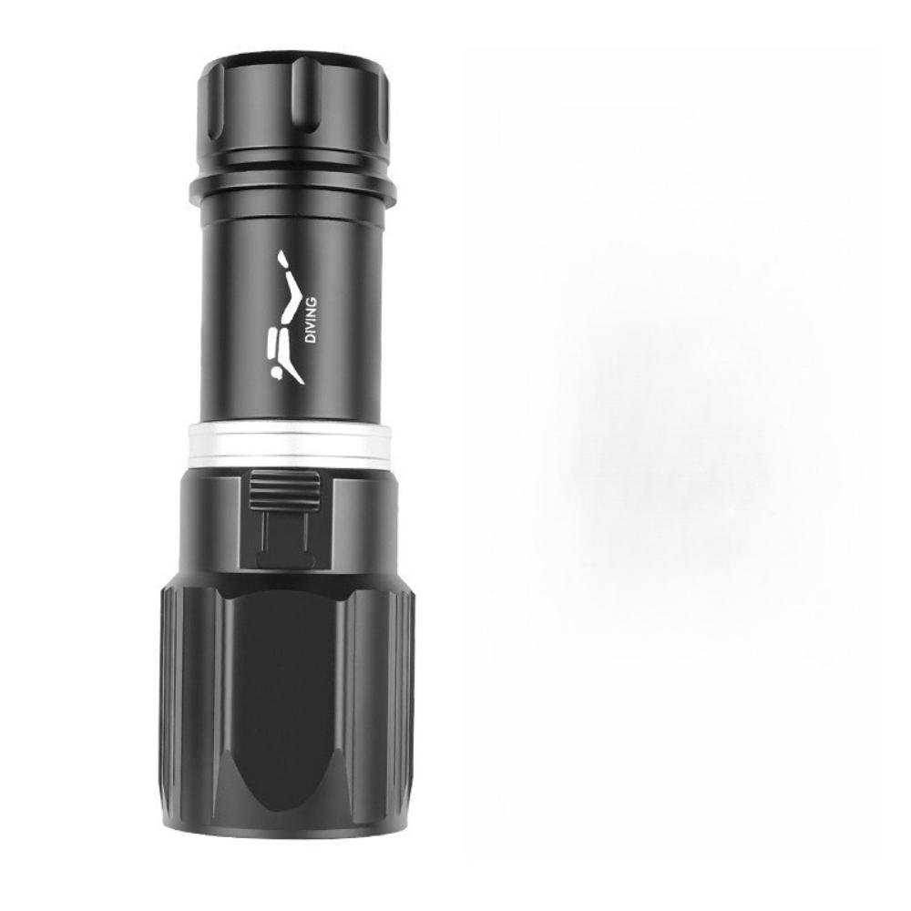 

Portable XHP70 Diving Flashlight with High Brightness Convenient Magnetic Switch Amphibious Professional Diving Flashlight