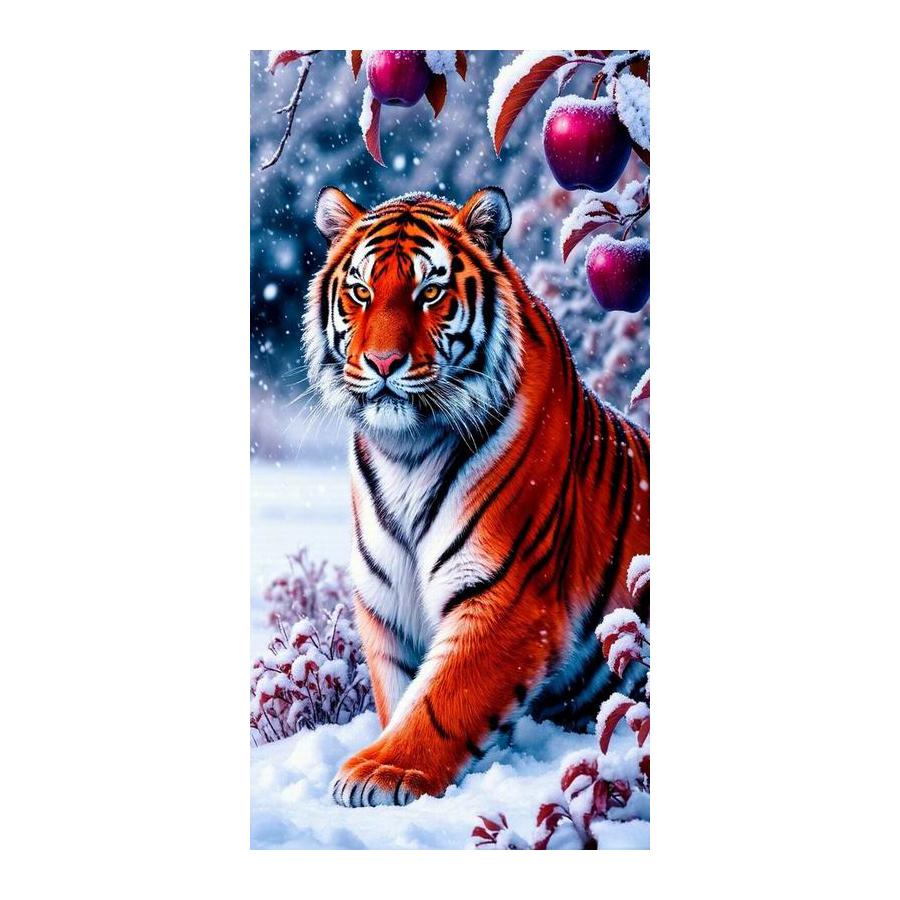 Tigers and Leopards Large Size Diamond Painting New Collection Wild Animals Diy Full Square Round Drill Rhinestone Embroidery Mosaic Cross Stitch Kits