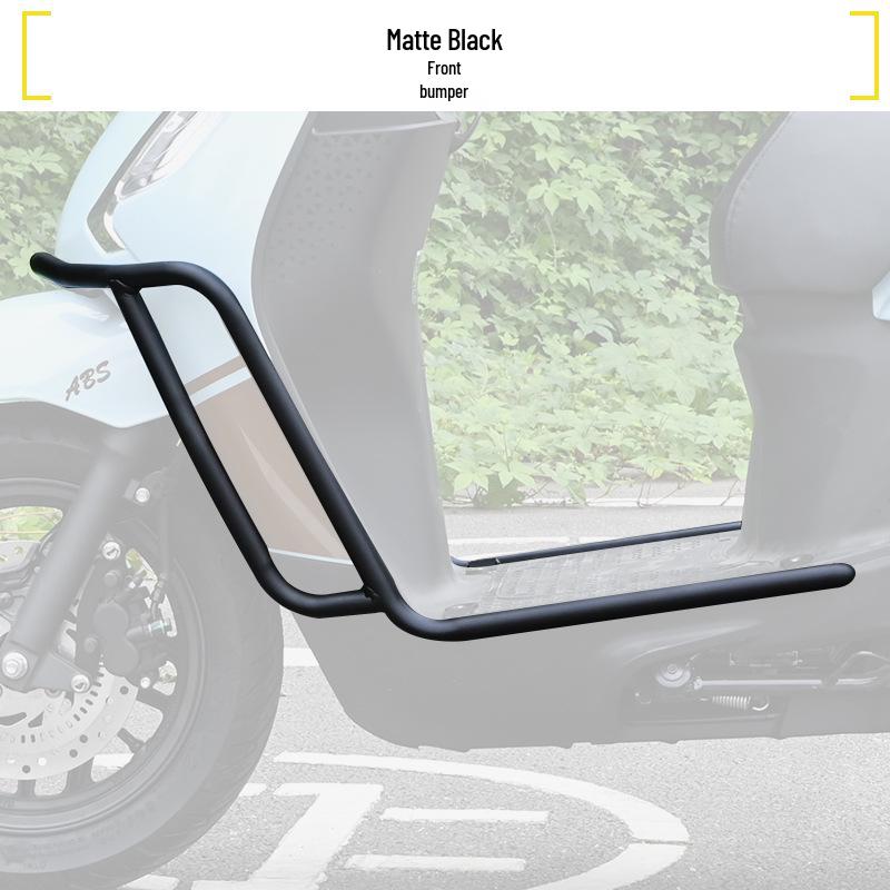 Wuyang Honda Spacy125 Front & Rear Exhaust Crash Bars Anti-Fall Bumpers Footrests Parts