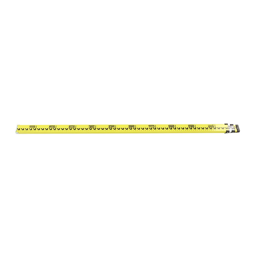 Double Side Telescopic Ruler with Dual Scales Aluminum Alloy Retractable Measuring Ruler 3 Meter