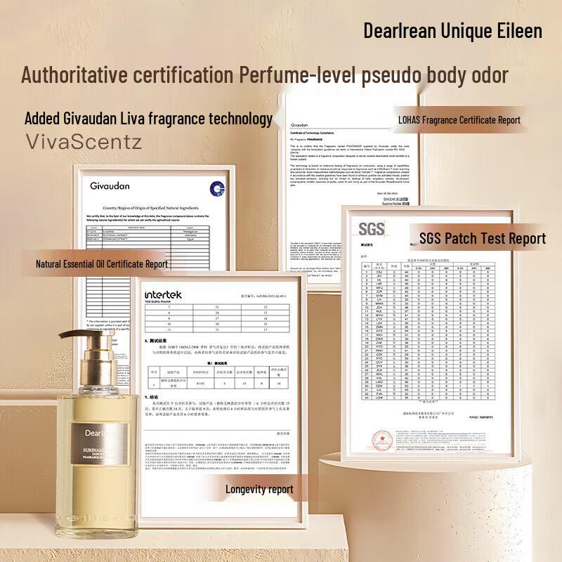 Dute Ailin Luxurious Water Fragrance Shower Gel