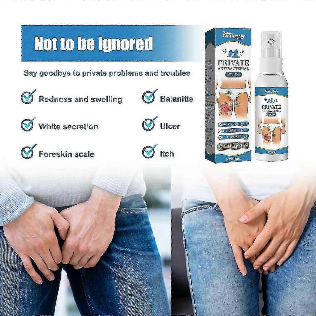 Anti-Itch Spray Refreshing Soothing Spray Private Long-Lasting External Anti-Itch, Remove Odor, Natural Herbal Formula 25-26
