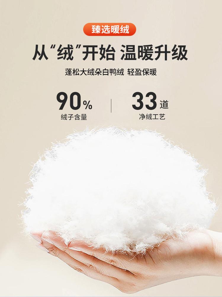 90% White Duck Down Lightweight Warmth Sleeveless Down Vest for Men