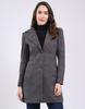 Women's Notch Lapel Full Sleeve Coat