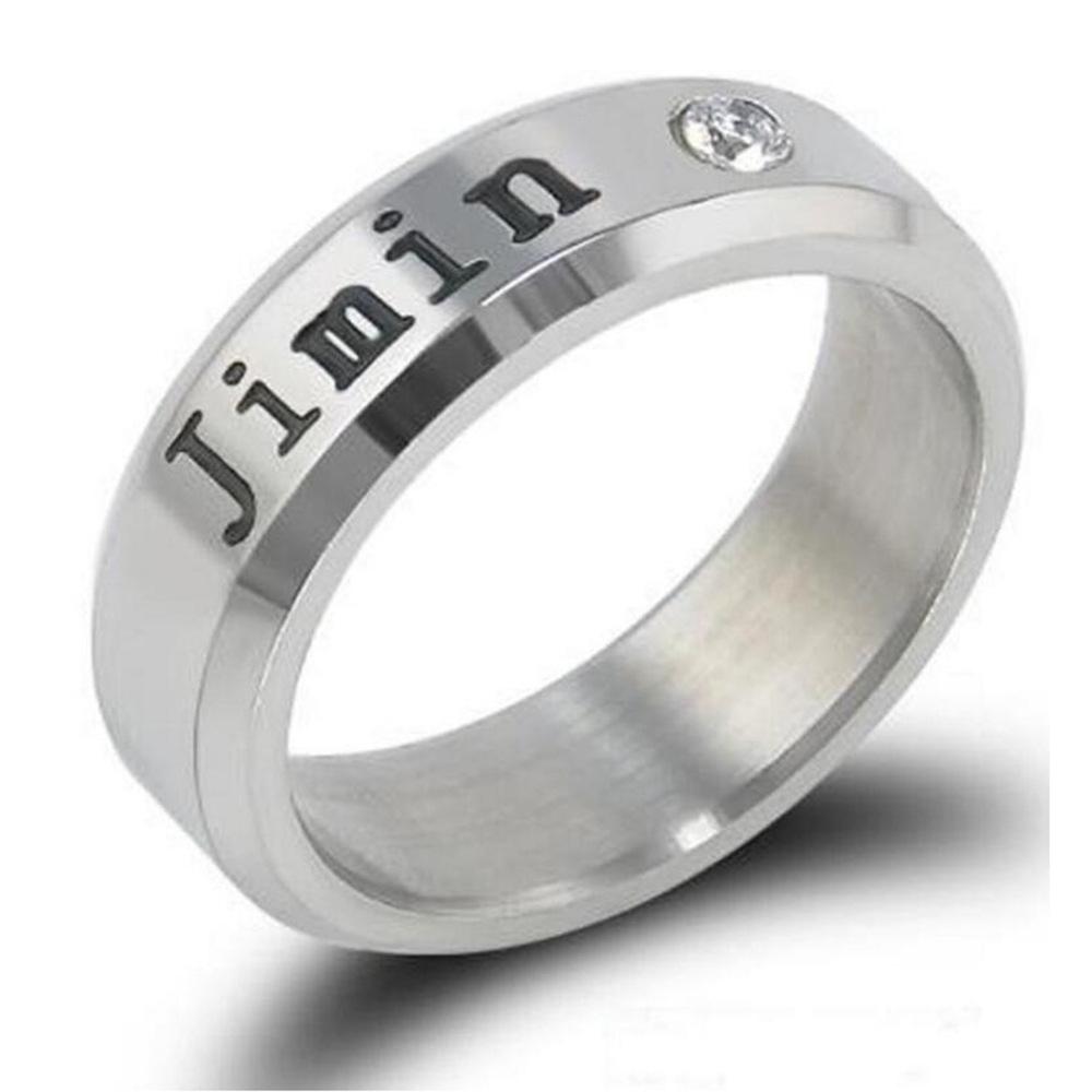 BTS Bangtan Boys Dual-Use 304 Edelstahl Stern Ring & Halskette für Damen