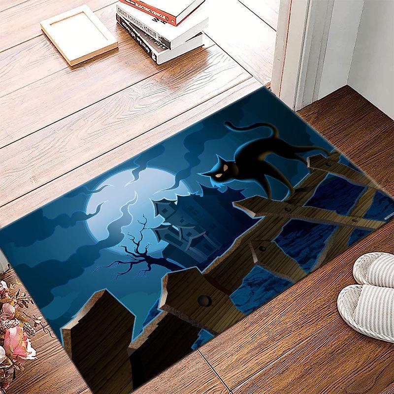 Carpet Halloween Floor Mat Sofa Cushion Balcony Carpet Indoor and Outdoor Home Decoration