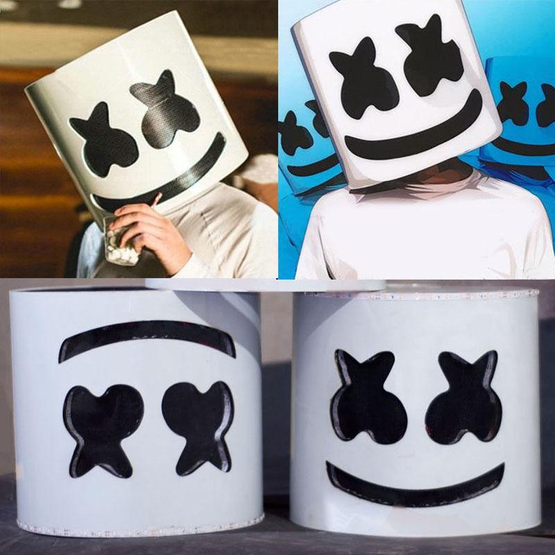 Maschera Marshmello per Halloween Cosplay Festa Accessorio Costume