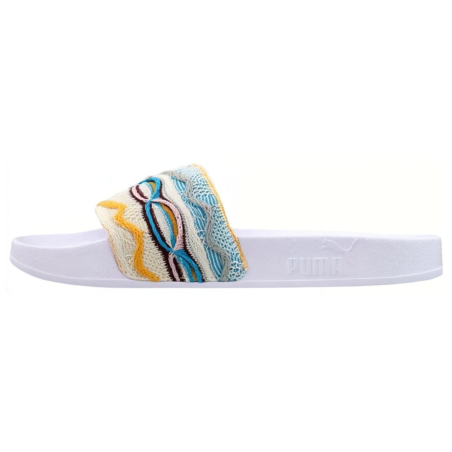 (WMNS) PUMA Leadcat Slides 'Coogi White Multi' Women's 368039-01 EU 35.5 gray
