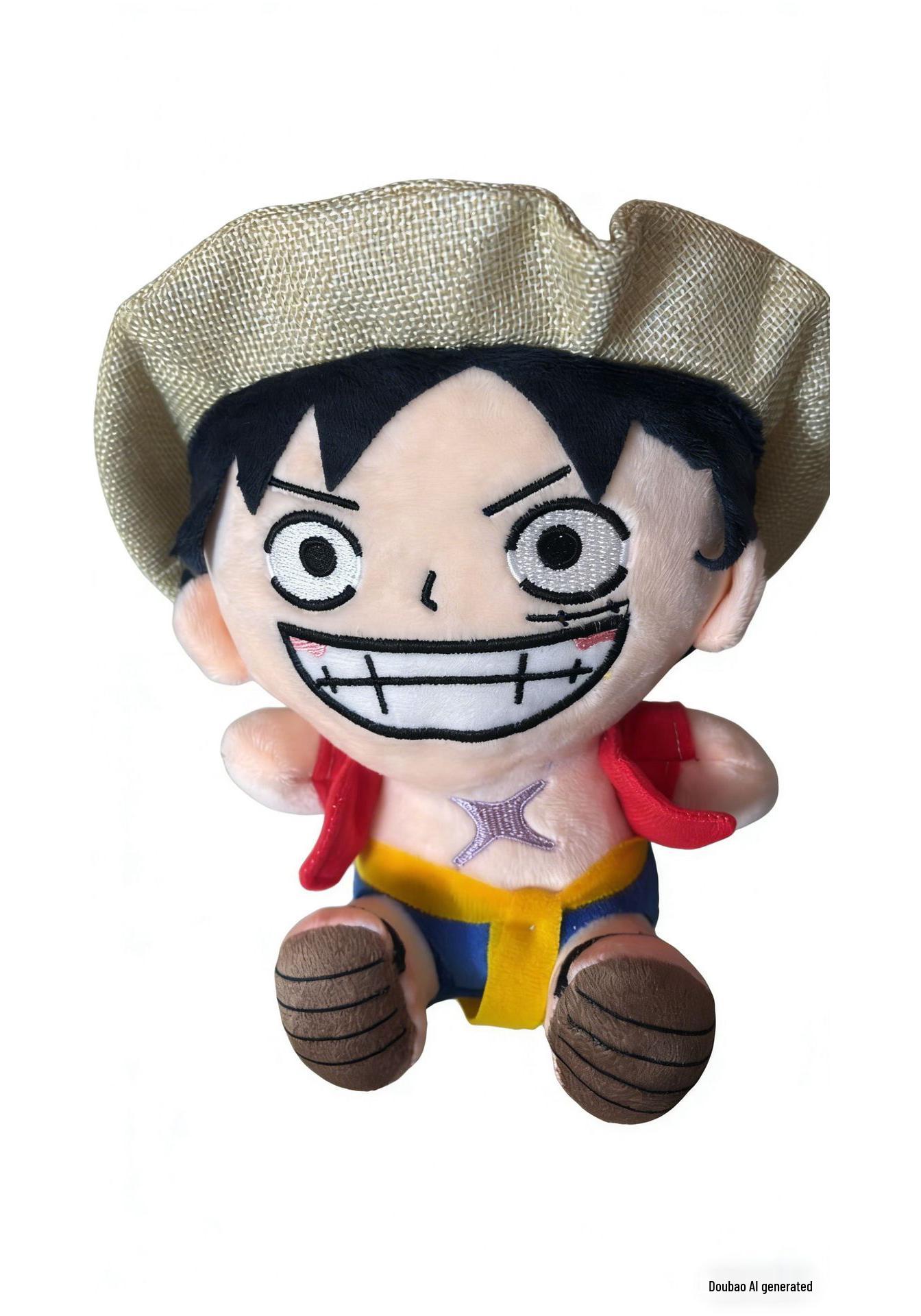 Плюшевая игрушка One Piece 5 дюймов: Аниме-аксессуар: Кукла Луффи, Чоппера, Зоро. Order according to size requirement