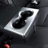 Car Styling Rear Drain Cup Holder Decorative Frame Sticker Fit For Alfa Romeo Giulia 2017 Auto Interior Accessories