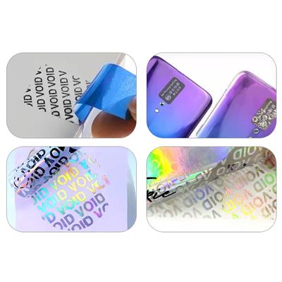 100Pcs Warranty Protection Sticker Security Seal Brittle Paper Tamper Proof Warranty Void Label Stickers Adhesive Label Guanante