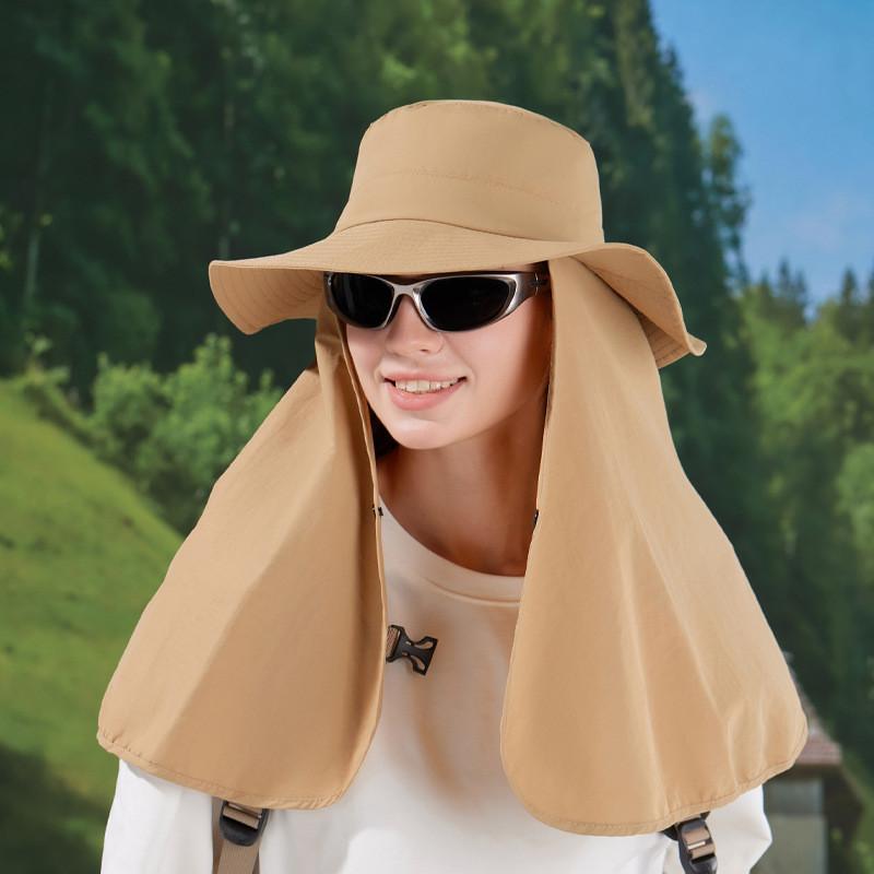 

Summer Outdoor Casual Sun Hat With Waterproof Quickdry Fabric For Women And Men хакі
