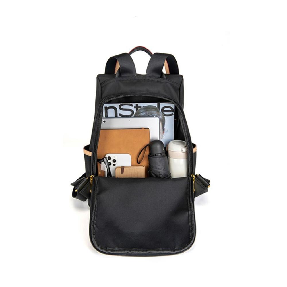 Backpack fashion Korean Oxford cloth backpack large capacity lightweight waterproof canvas length 30cm wide 16cm high 36cm