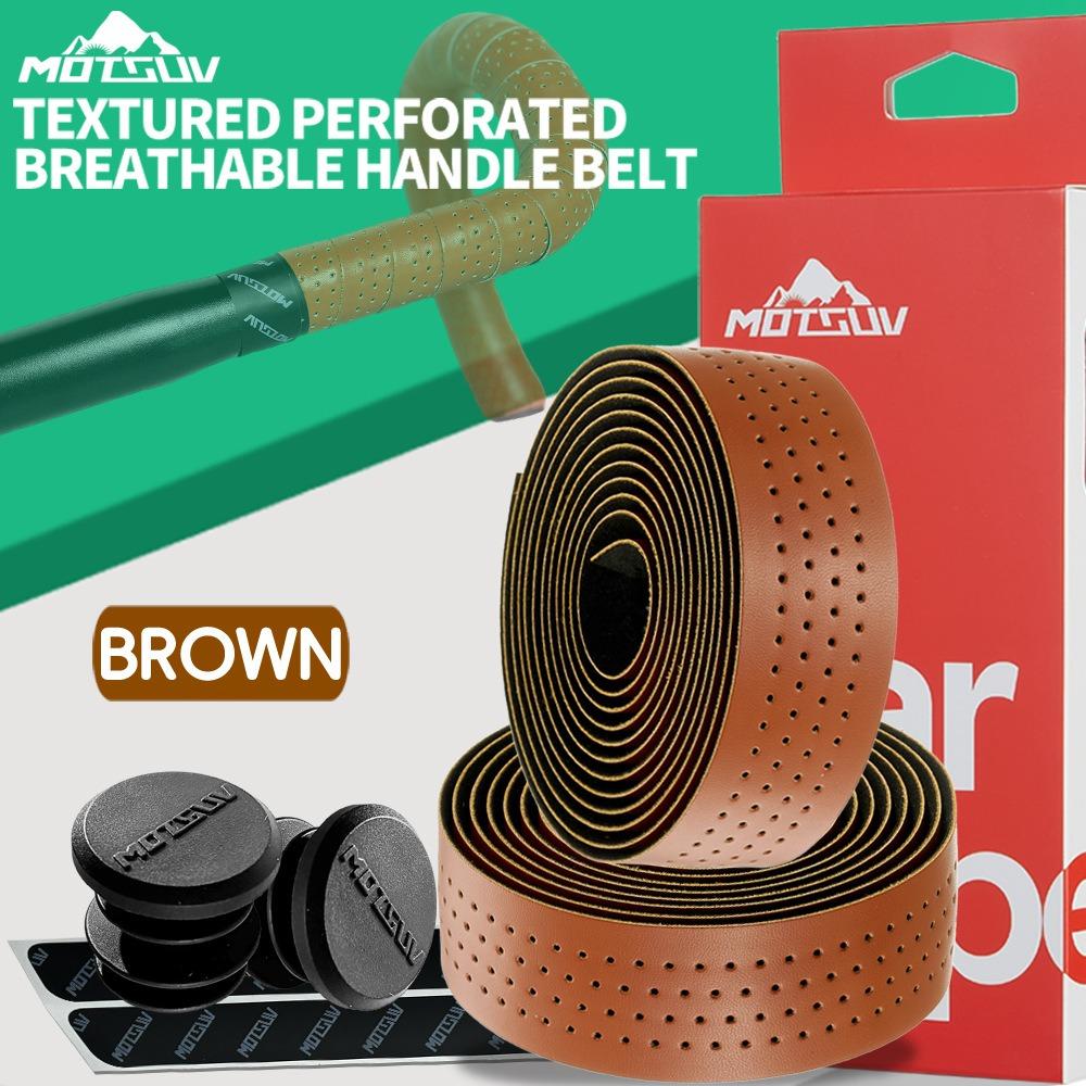 Anti-Slip Bicycle Handle Belt Straps PU+EVA Handle Bar Wrap Straps Durable Cycling Accessories