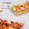 Saikeyou Heat-Resistant Glass Rectangular Baking Dish