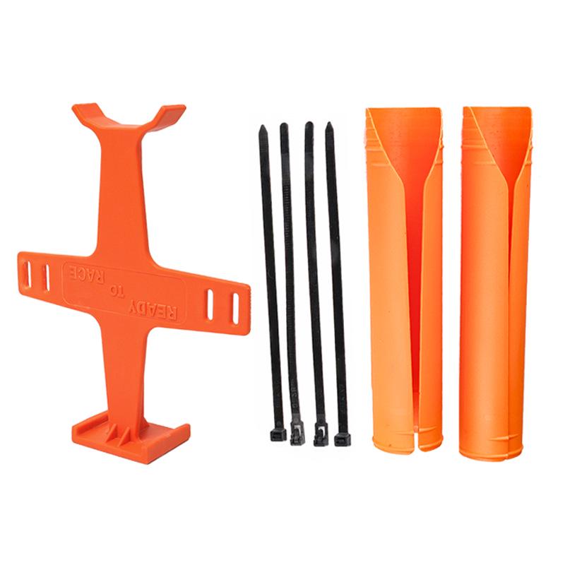 Universeller Vorderer Stoßdämpferrahmen, Kratzfester Schutz für KTM Husqvarna Offroad-Motorräder