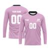 Men’s Long Sleeve Athletic Shirt – Lightweight -Wicking Top with Collar for Sports & Training