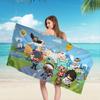 Toca Boca Toca Life World Microfiber Beach Towel Absorbent Quick dry Soft Yoga Swimming Resort Mountain Climbing Towel