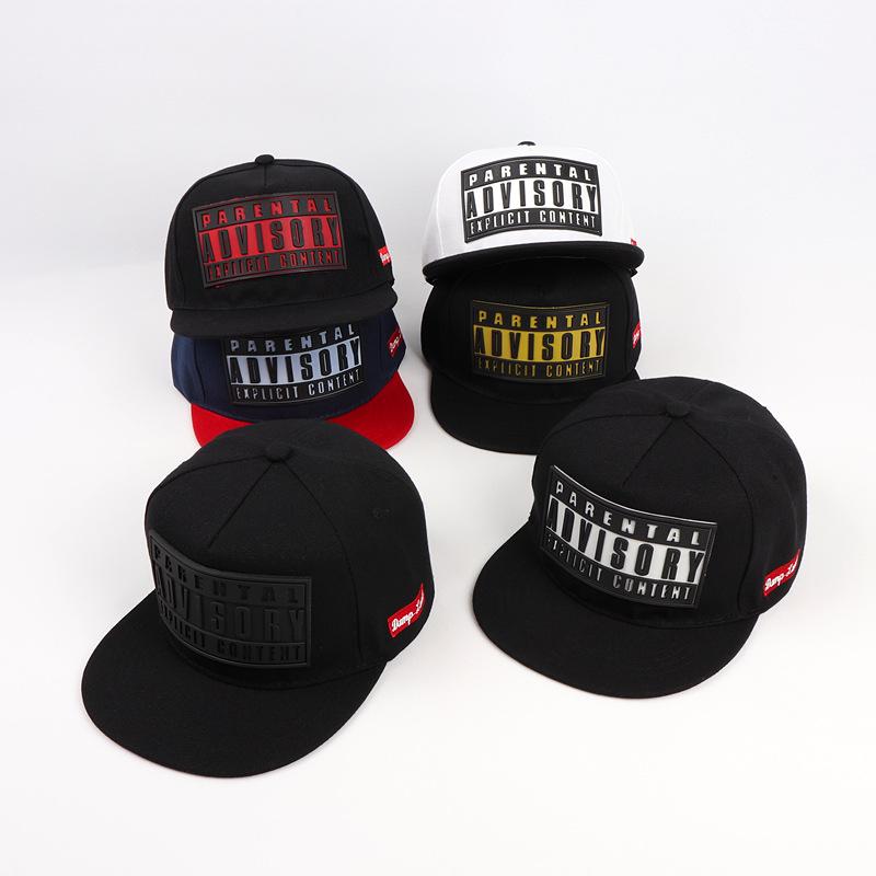 Trendy 3D Letter Print Flat Brim Baseball Cap - Unisex Hip Hop Skate Style