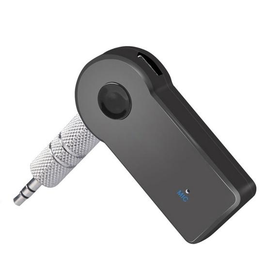 Bluetooth-compatible Receiver Multifunctional Hands-free Calls Car Wireless Speaker Receiver Audio Adapter with Microphone for Home
