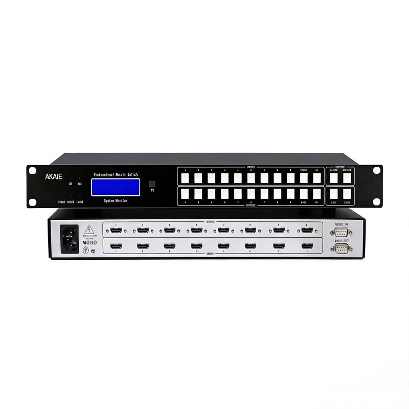 

AKAIE-AUDIO 8x4 HDMI Matrix Switcher (CN version)