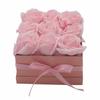 Soap Flower Bouquet 9 Pink Roses Square