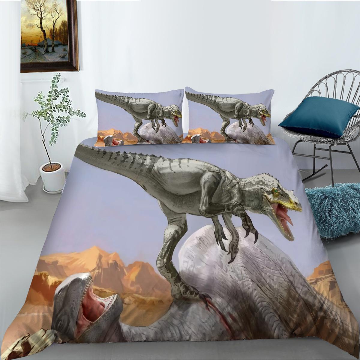 Series Bedding Two-Three-Piece Polyester 3D Digital Printing EU single 135*200